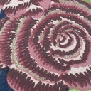 Cojín floreado 40x40cm