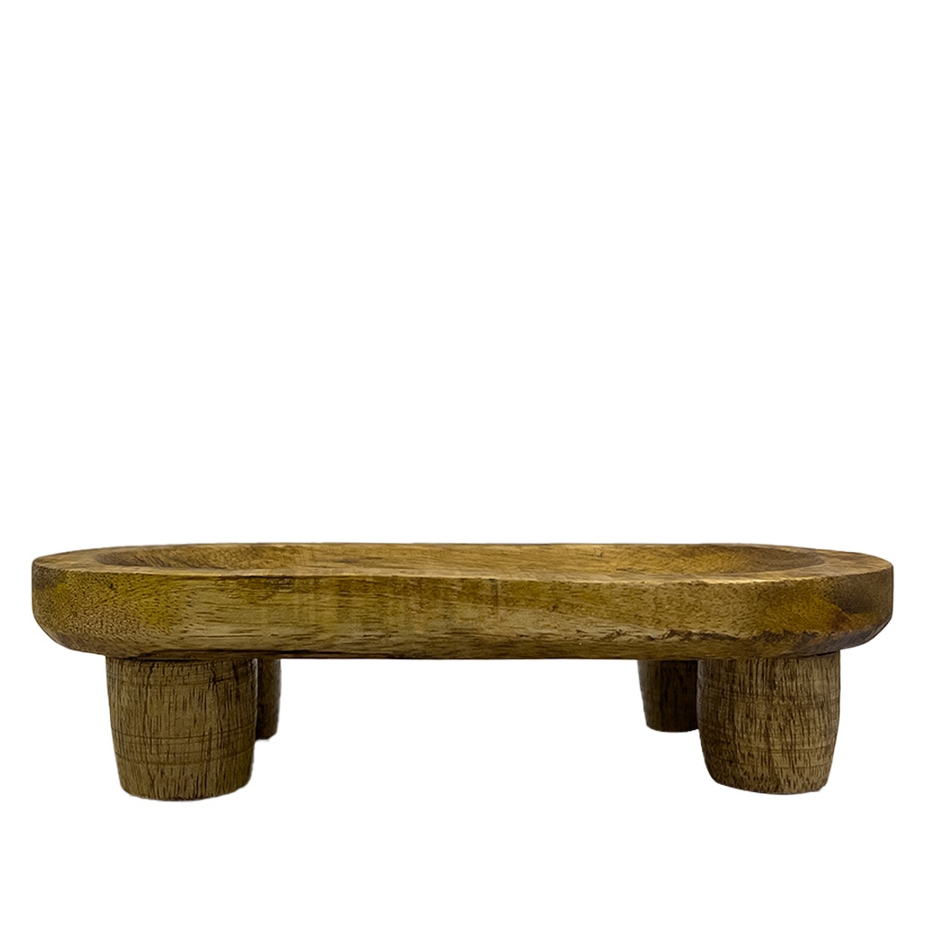 Pedestal madera 23x11x6cm