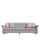 Sofá 3 cuerpos Gala gris
