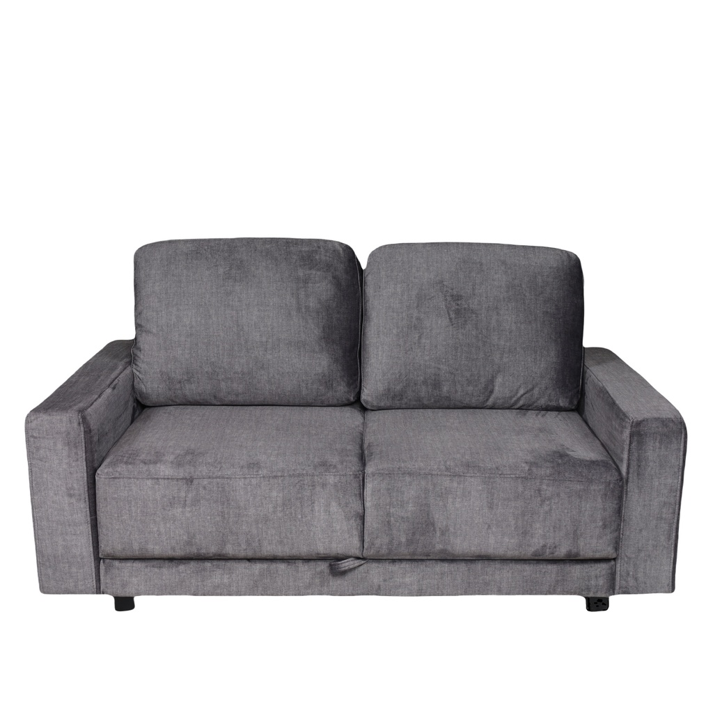Sofá cama Bharu gris oscuro