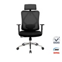 Silla oficina Tacora cromada negro