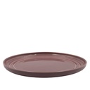 Plato fondo Comacchio morado 25cm