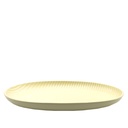 Plato ovalado Comacchio blanco 30,5cm