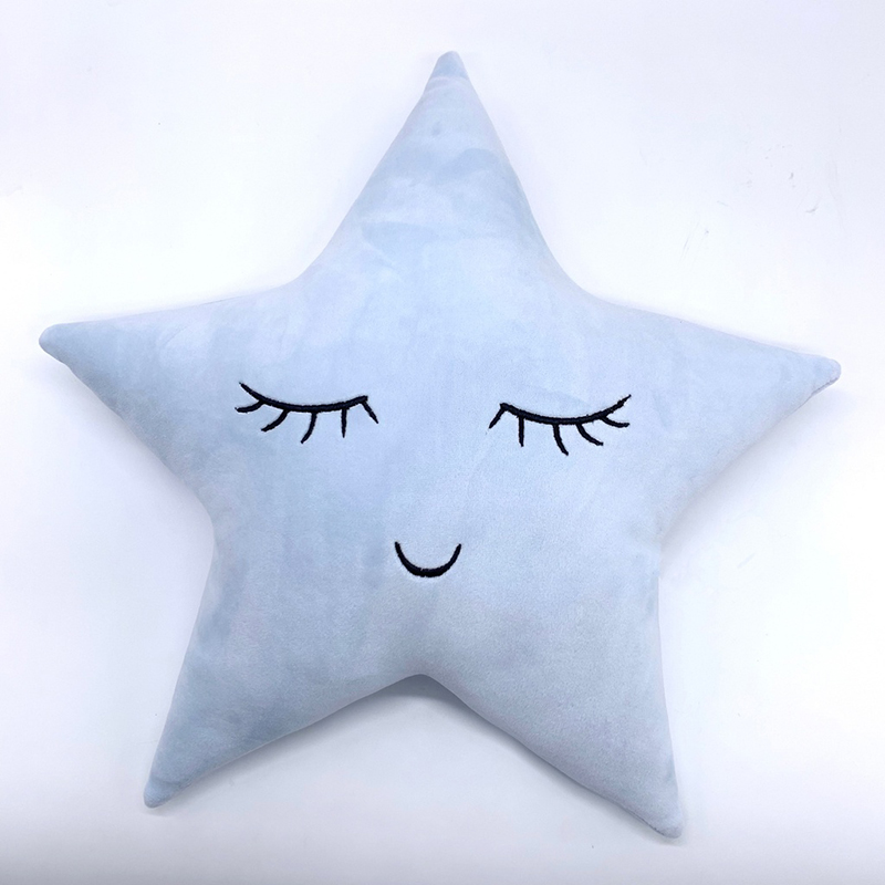 Cojín kids estrella 40cm celeste