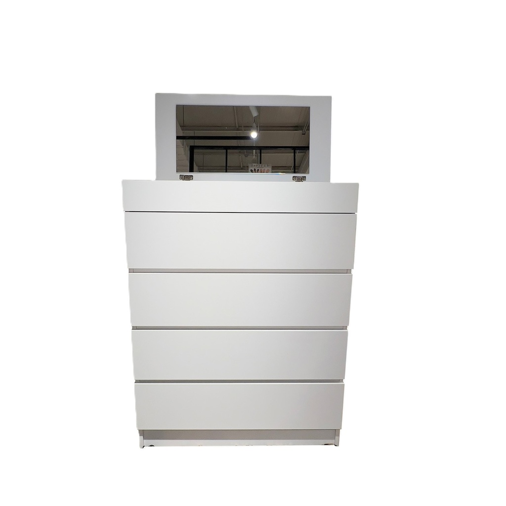 Cómoda Hantu 4 cajones con espejo