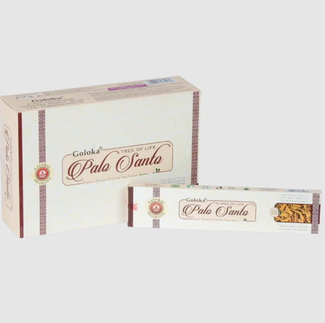 Incienso Natural Palo Santo Goloka