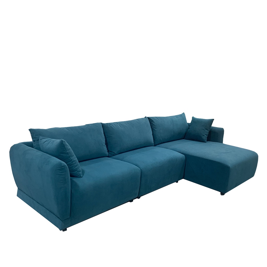 Sofá seccional derecho Denise azul