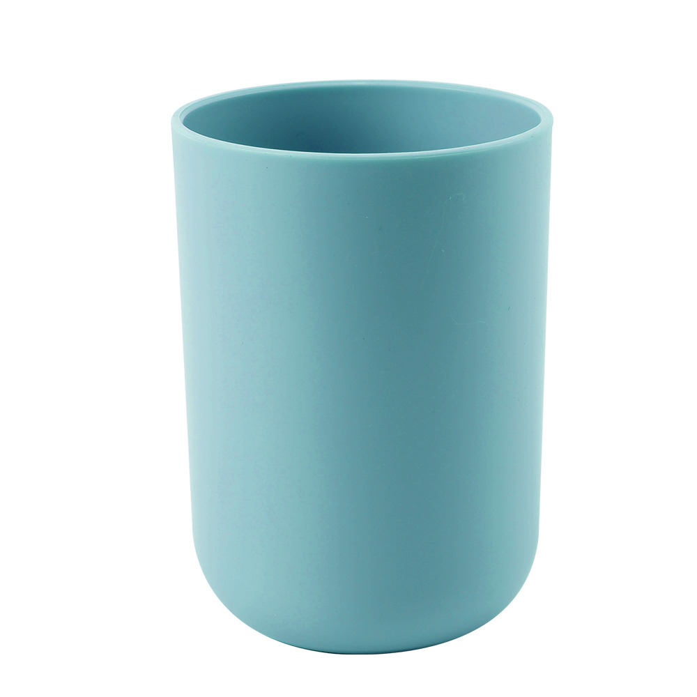 Vaso plástico celeste 6,5x10cm