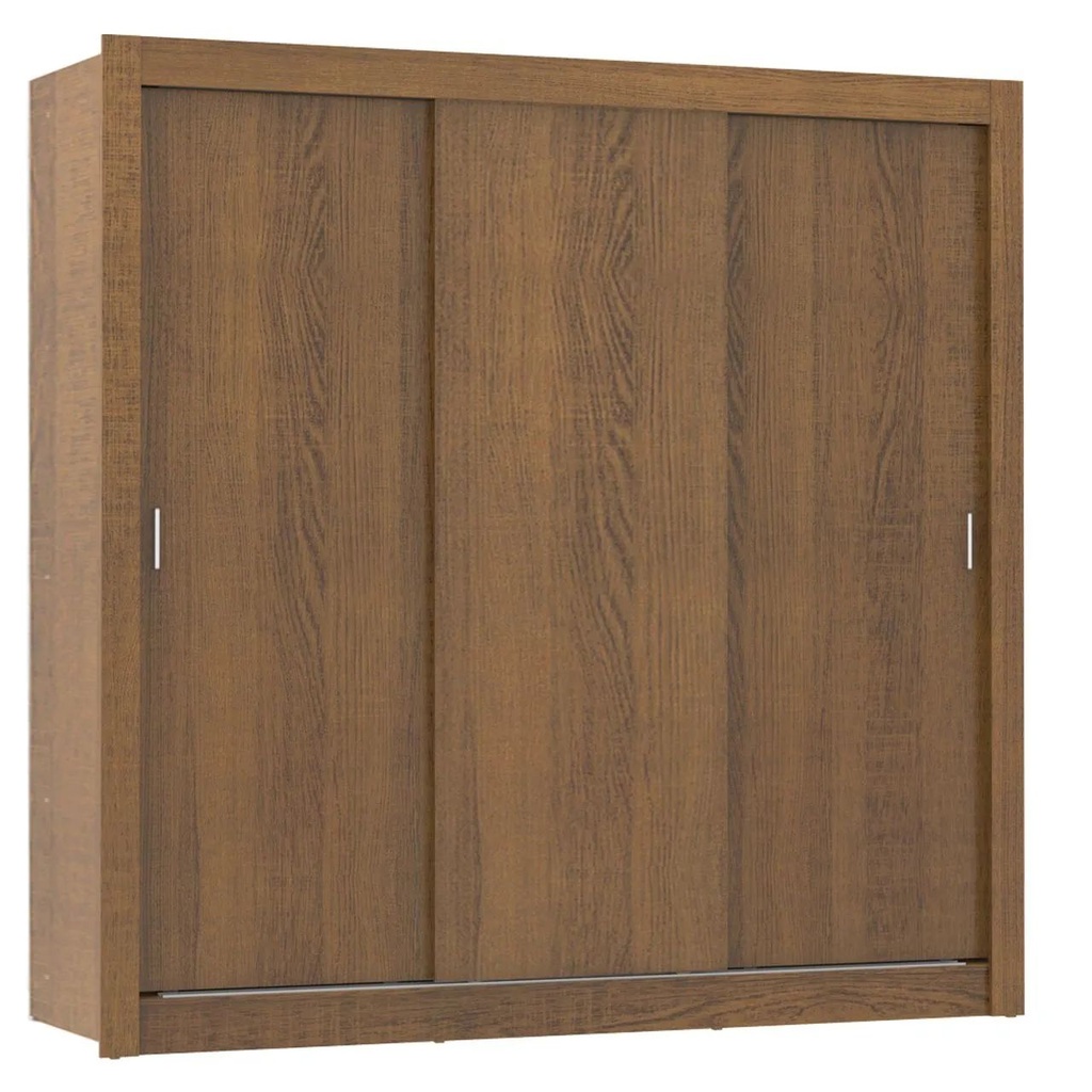 Closet 3 puertas 2 cajones Lyon rustic