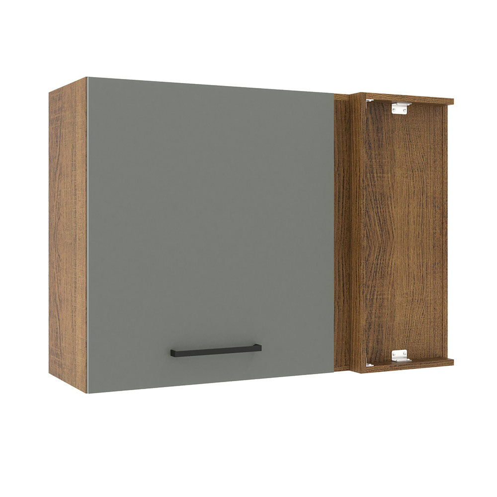 Aéreo esquinero Agata gris 1 puerta 94cm 