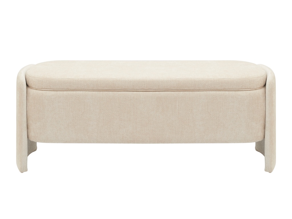 Banqueta con almacenaje Orsay beige