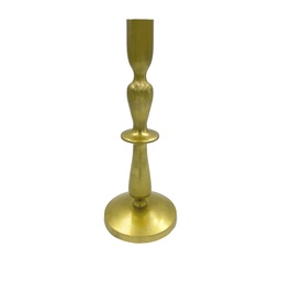 [230029196] Candelabro dorado 25cm