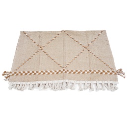 [230032966] Alfombra 160x230cm Boho rombos BC