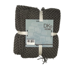 [230033087] Manta 127x125cm tejida marengo